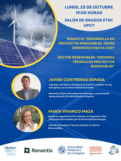 Imagen CONFERENCIAS PROYECTOS Y ASESORIA  TECNICA DE ENERGIAS RENOVABLES
